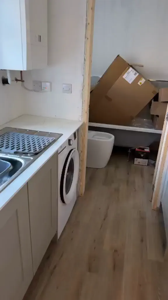 Interior fit-out walkthrough of an extension in Ruskington